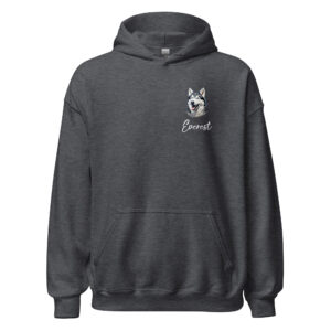 personalized husky breed hoodie